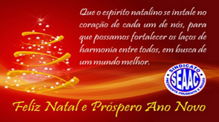 FELIZ NATAL E PRÓSPERO ANO NOVO