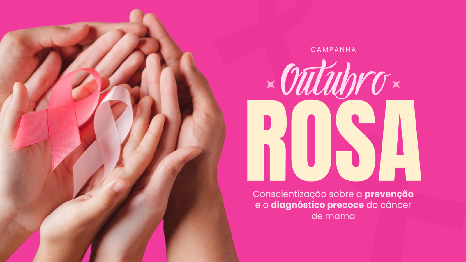 OUTUBRO ROSA: SE CUIDAR É UM ATO DE AMOR!