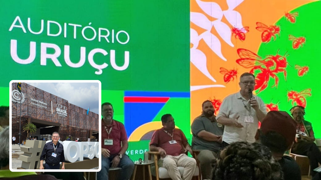 PRESIDENTE DO SEAAC REPRESENTOU A CSB NA COP30